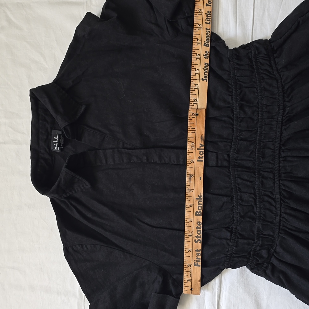 Nicole Miller Black Midi Dress - Picture 8 of 9